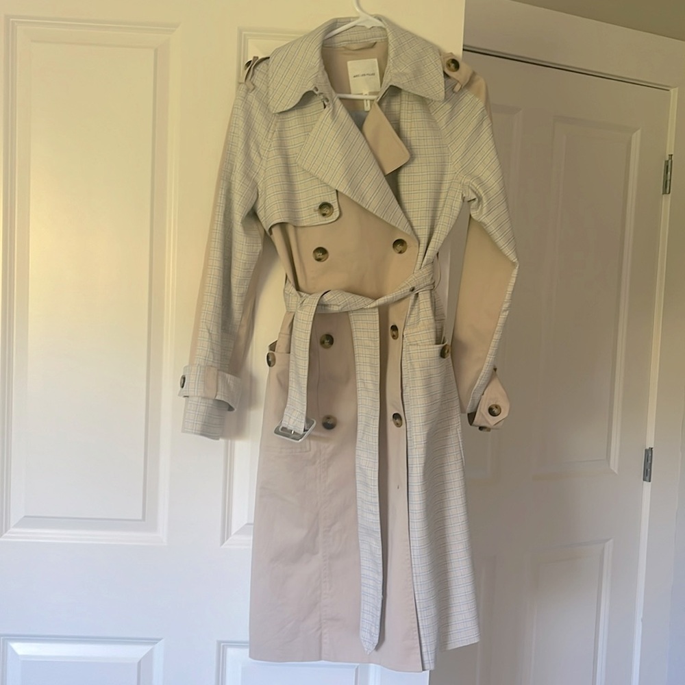 Avec Les Filles Belted Trench
